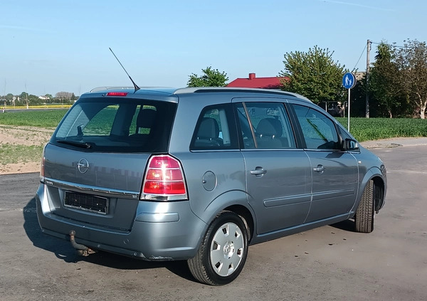 Opel Zafira cena 14500 przebieg: 171400, rok produkcji 2007 z Lubraniec małe 191